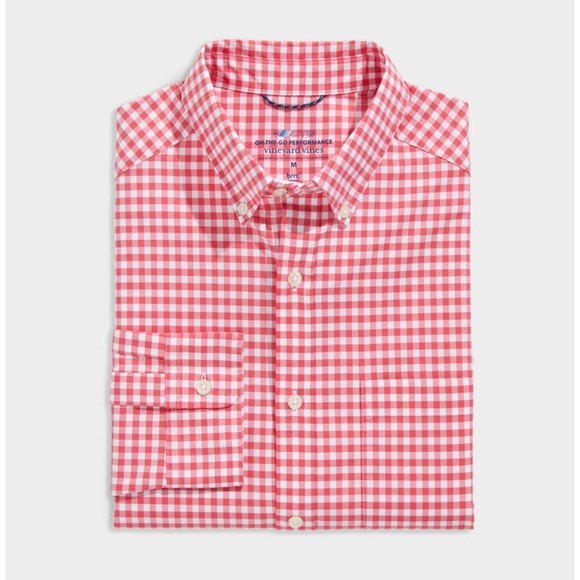 Vineyard Vines Other - Vineyard Vines On-The-Go brrr Gingham Shirt